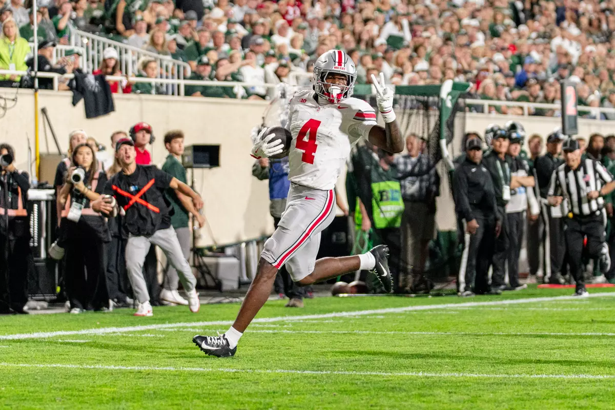 Jeremiah Smith TD, Ohio State vs. Michigan State 9/28/2024