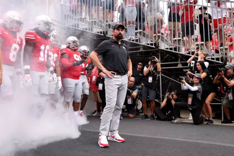 Ohio State plays Akron on Saturday, August 31, 2024 at Ohio Stadium in Columbus, Ohio. (Photo by Kirk Irwin/Ohio State Athletics)