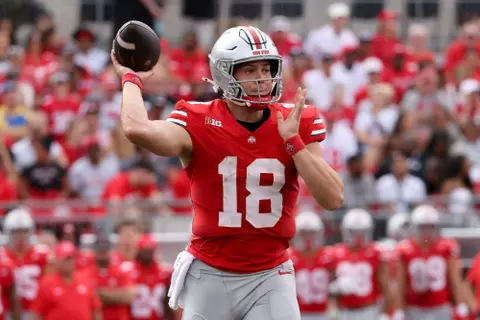 Ohio State plays Akron on Saturday, August 31, 2024 at Ohio Stadium in Columbus, Ohio. (Photo by Kirk Irwin/Ohio State Athletics)