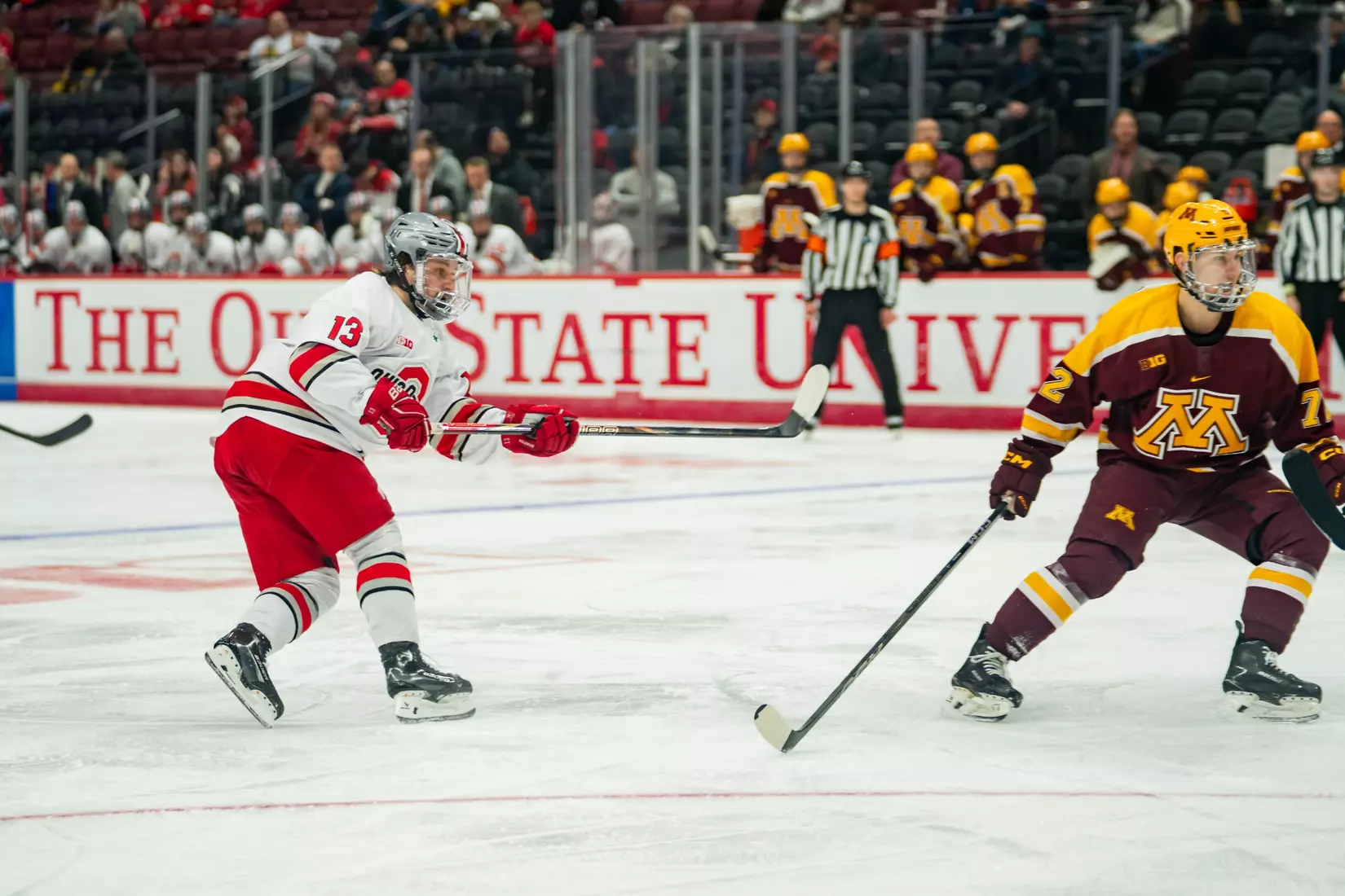 Men's hockey defeats Minnesota 5-1, Jan. 10, 2025