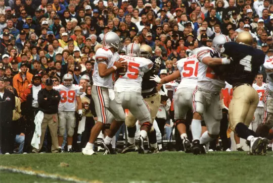 Ohio State Football at Notre Dame 1996