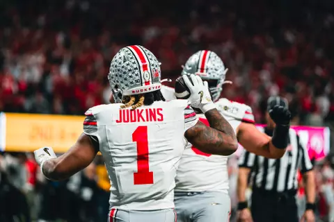 Football National Championship vs Notre Dame 1-20-25