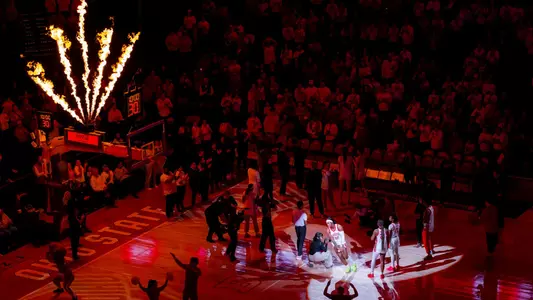 WBB Intros with fire