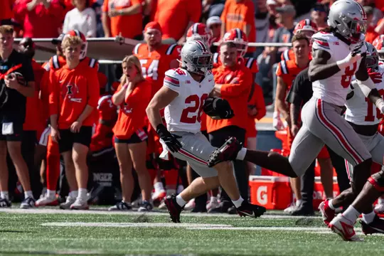 Kolton Stover, Ohio State vs Illinois 10/11/2025