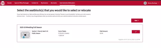 Wrestling Ticket Info