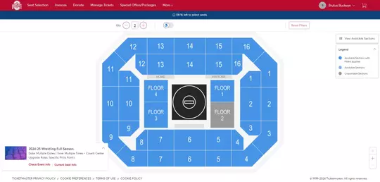 Wrestling Ticket Info