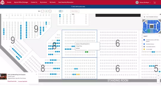 Wrestling Ticket Info