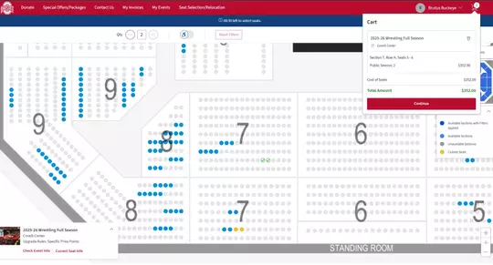 Wrestling Ticket Info