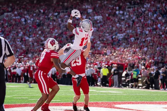 Carnell Tate, Ohio State vs Wisconsin 10/18/2025