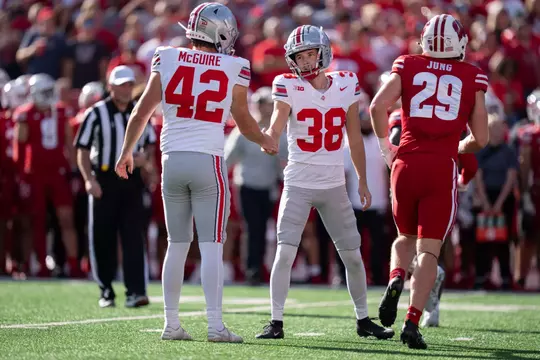 Joe Mcguire, Ohio State vs Wisconsin 10/18/2025