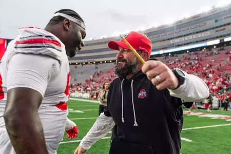 Matt Patricia, Ohio State vs Wisconsin 10/18/2025