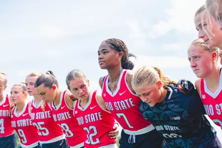 Field Hockey Team Huddle