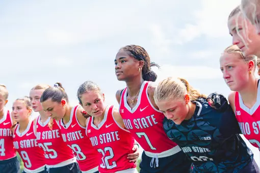Field Hockey Team Huddle