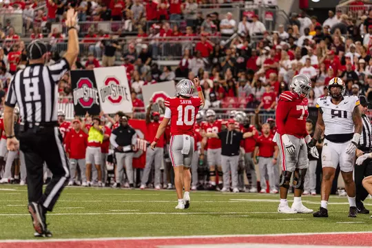 Julian Sayin, Ohio State vs. Minnesota 10/04/2025