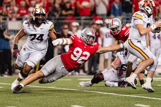 Caden Curry, Ohio State vs. Minnesota 10/04/2025