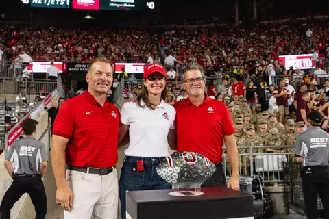 ceremony, Ohio State vs. Minnesota 10/04/2025