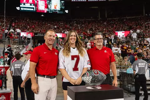ceremony, Ohio State vs. Minnesota 10/04/2025