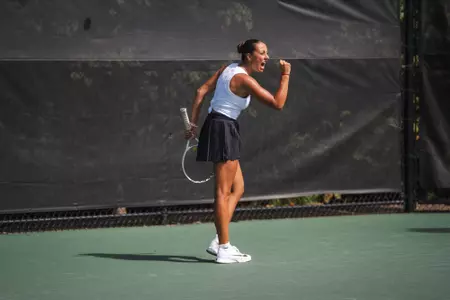 Teah Chavez at ITA All-Americans