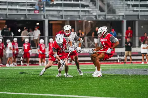 Men's Lacrosse Action Shot