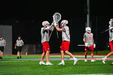 Men's Lacrosse Action Shot