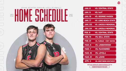 2026 MVB Home Schedule