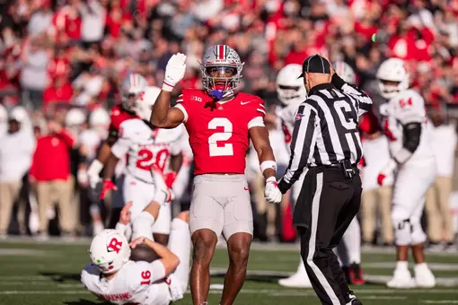 Caleb Downs, Ohio State vs. Rutgers 11/22/2025