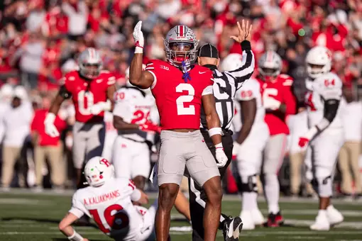 Caleb Downs, Ohio State vs. Rutgers 11/22/2025