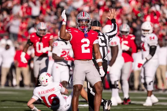 Caleb Downs, Ohio State vs. Rutgers 11/22/2025