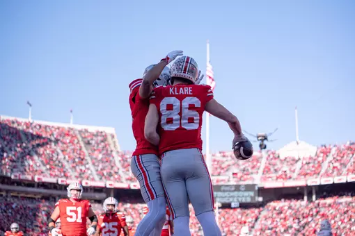 Max Klare, Ohio State vs. Rutgers 11/22/2025