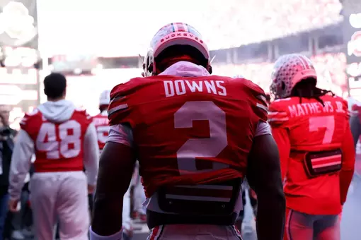 Ohio State plays Rutgers at Ohio Stadium on Saturday, November 22, 2025 in Columbus, Ohio. (Photo by Kirk Irwin/Ohio State Athletics)