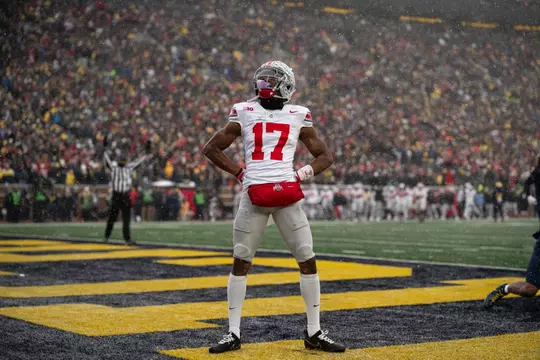 Carnell Tate, Ohio State vs. Michigan 11/29/2025