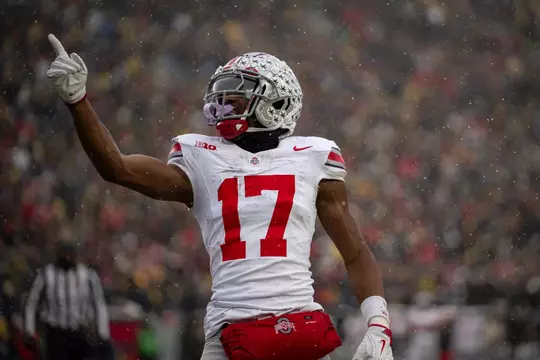 Carnell Tate, Ohio State vs. Michigan 11/29/2025