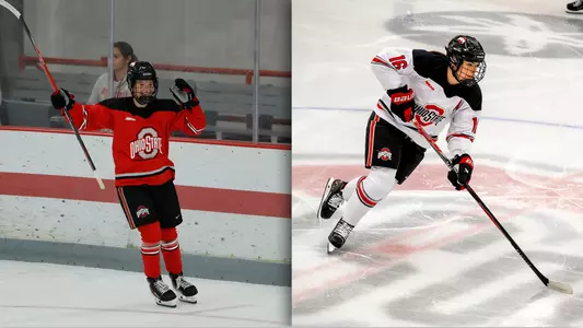 WHKY Dunne, Svensson WCHA November Players of the Month