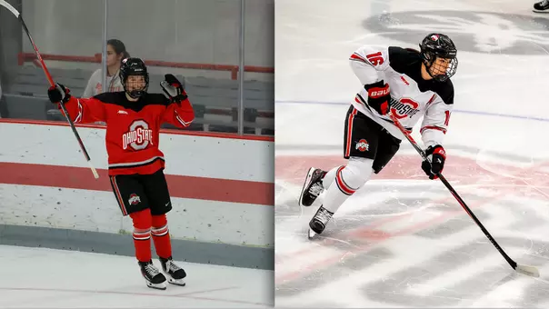 WHKY Dunne, Svensson WCHA November Players of the Month