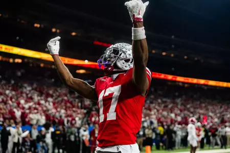 Carnell Tate, Big Ten Championship, Ohio State vs. Indiana 12/06/2025