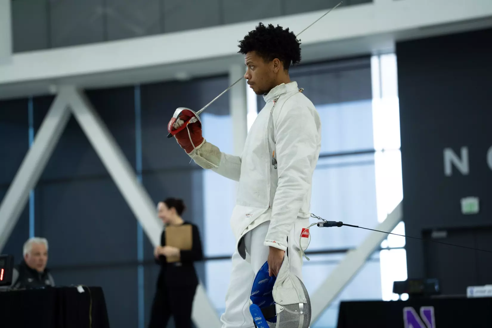 Ohio State Fencing at Schiller Duals, Evanston, Ill., Feb. 1, 2025