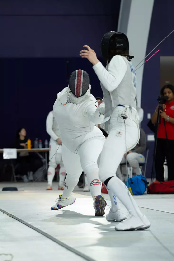 Ohio State Fencing at Schiller Duals, Evanston, Ill., Feb. 1, 2025