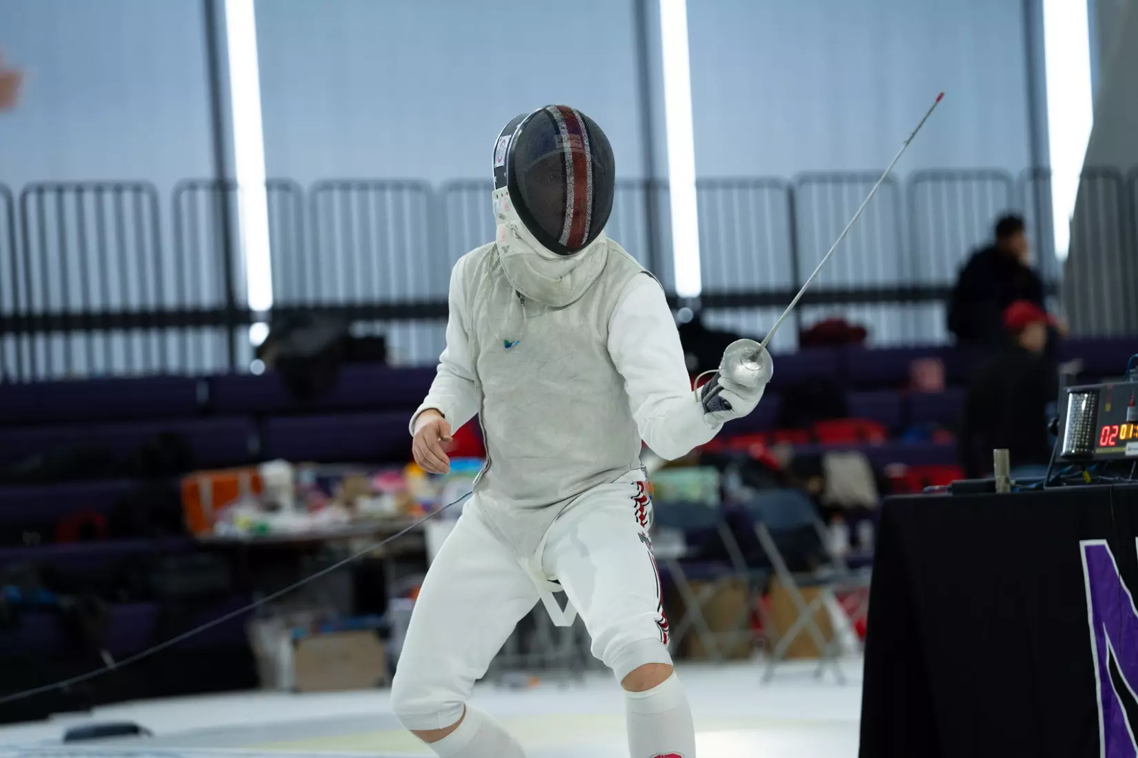 Ohio State Fencing at Schiller Duals, Evanston, Ill., Feb. 1, 2025