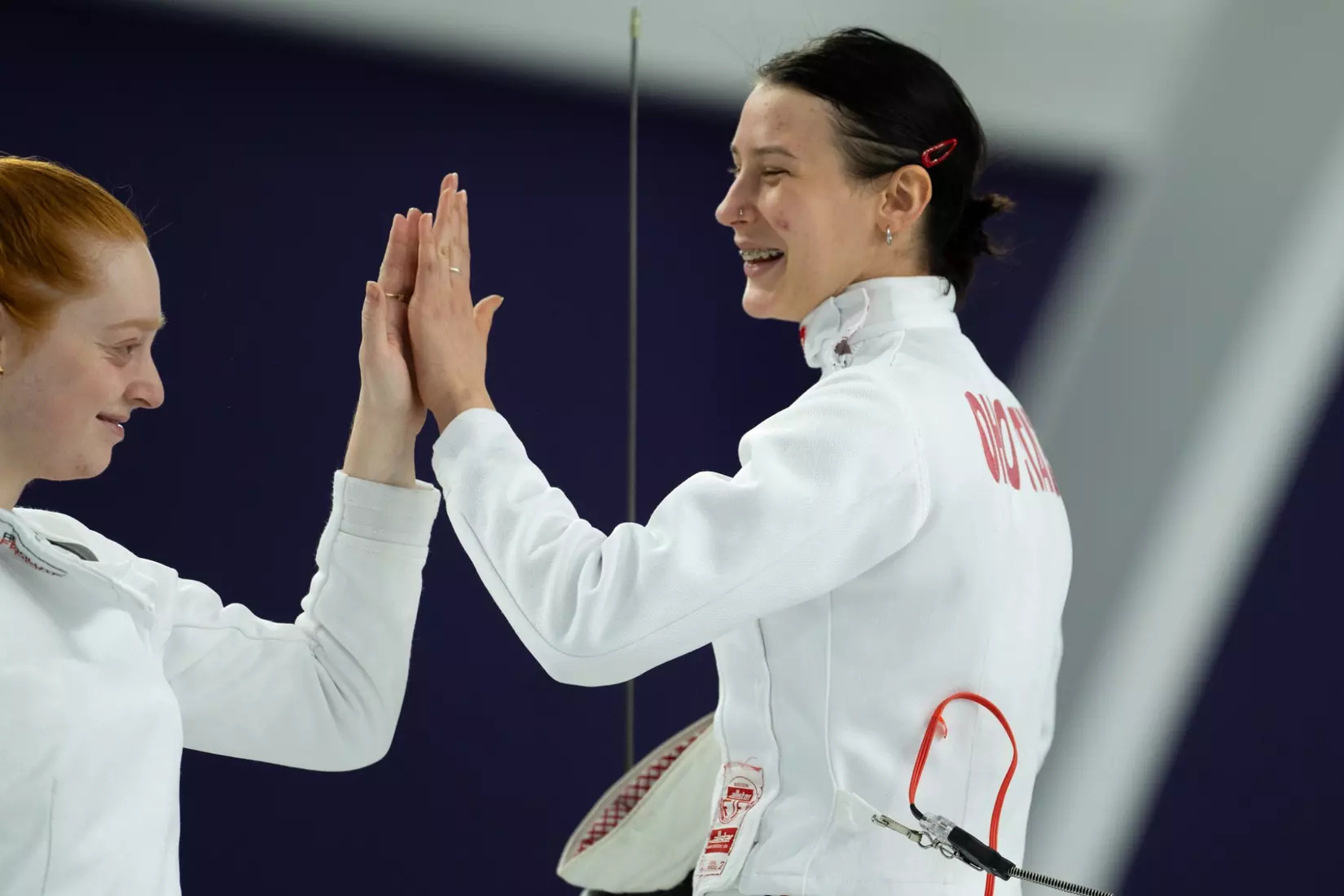 Ohio State Fencing at Schiller Duals, Evanston, Ill., Feb. 1, 2025