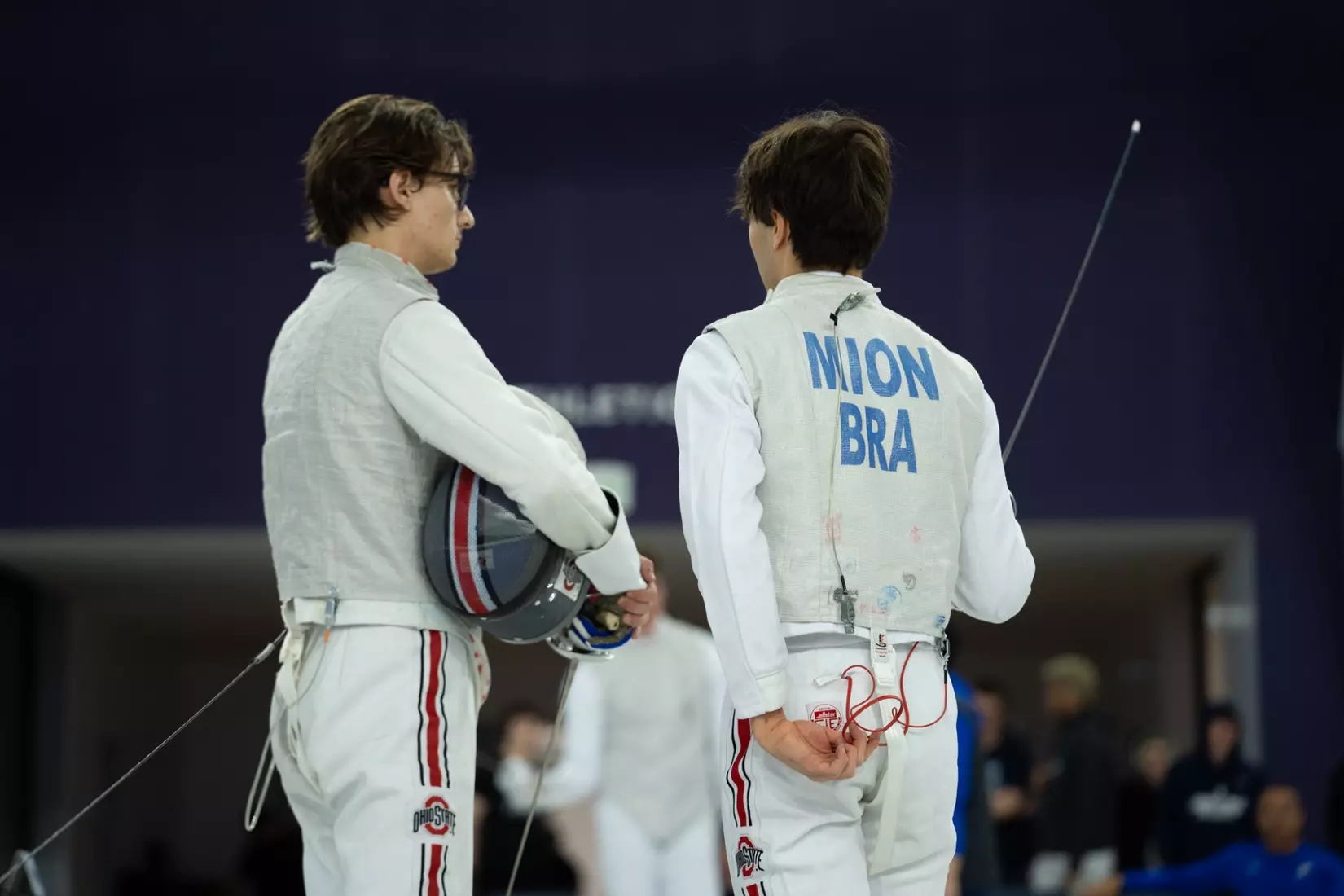Ohio State Fencing at Schiller Duals, Evanston, Ill., Feb. 1, 2025