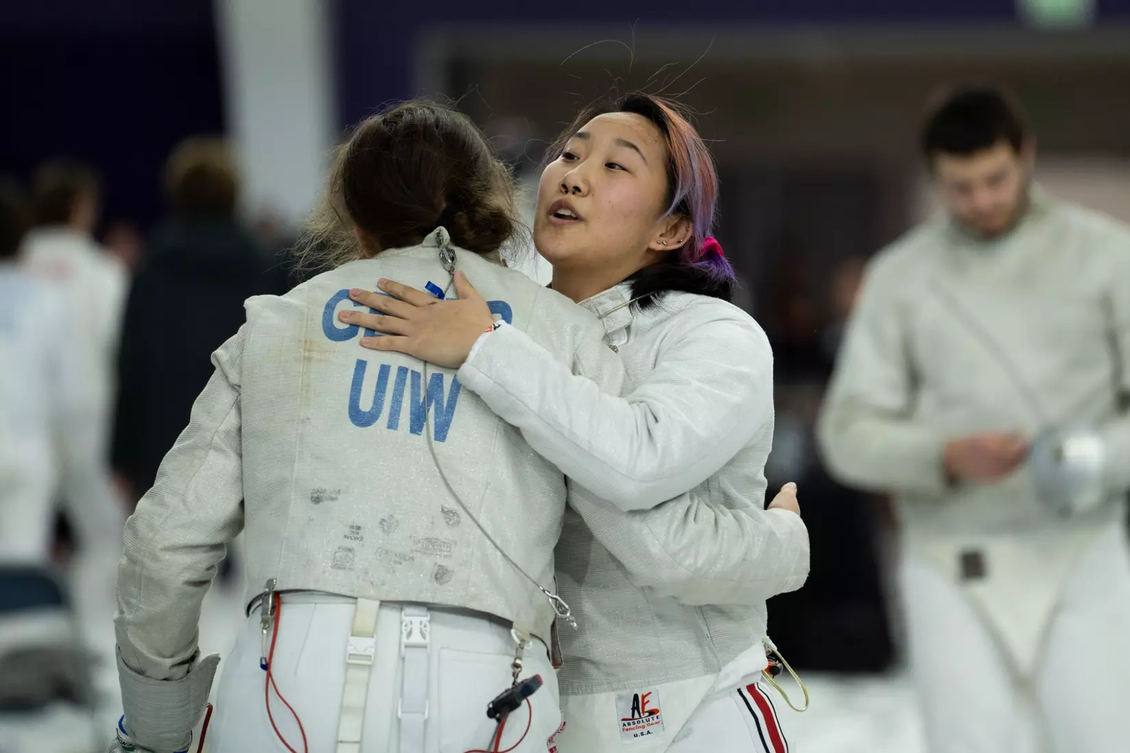 Ohio State Fencing at Schiller Duals, Evanston, Ill., Feb. 1, 2025