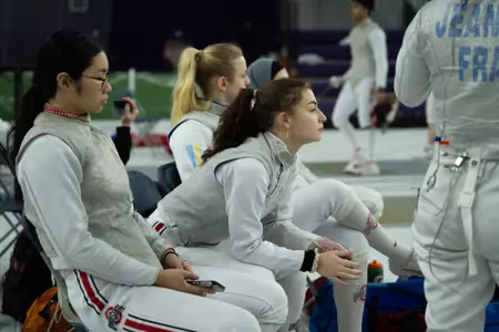 Ohio State fencing at Schiller Duals, Evanston, Ill., Feb. 2, 2025