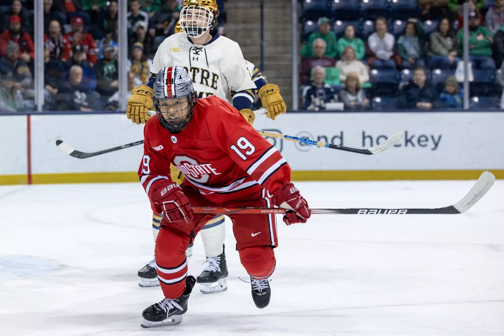 Ohio State men's hockey at Notre Dame, Feb. 8, 2025