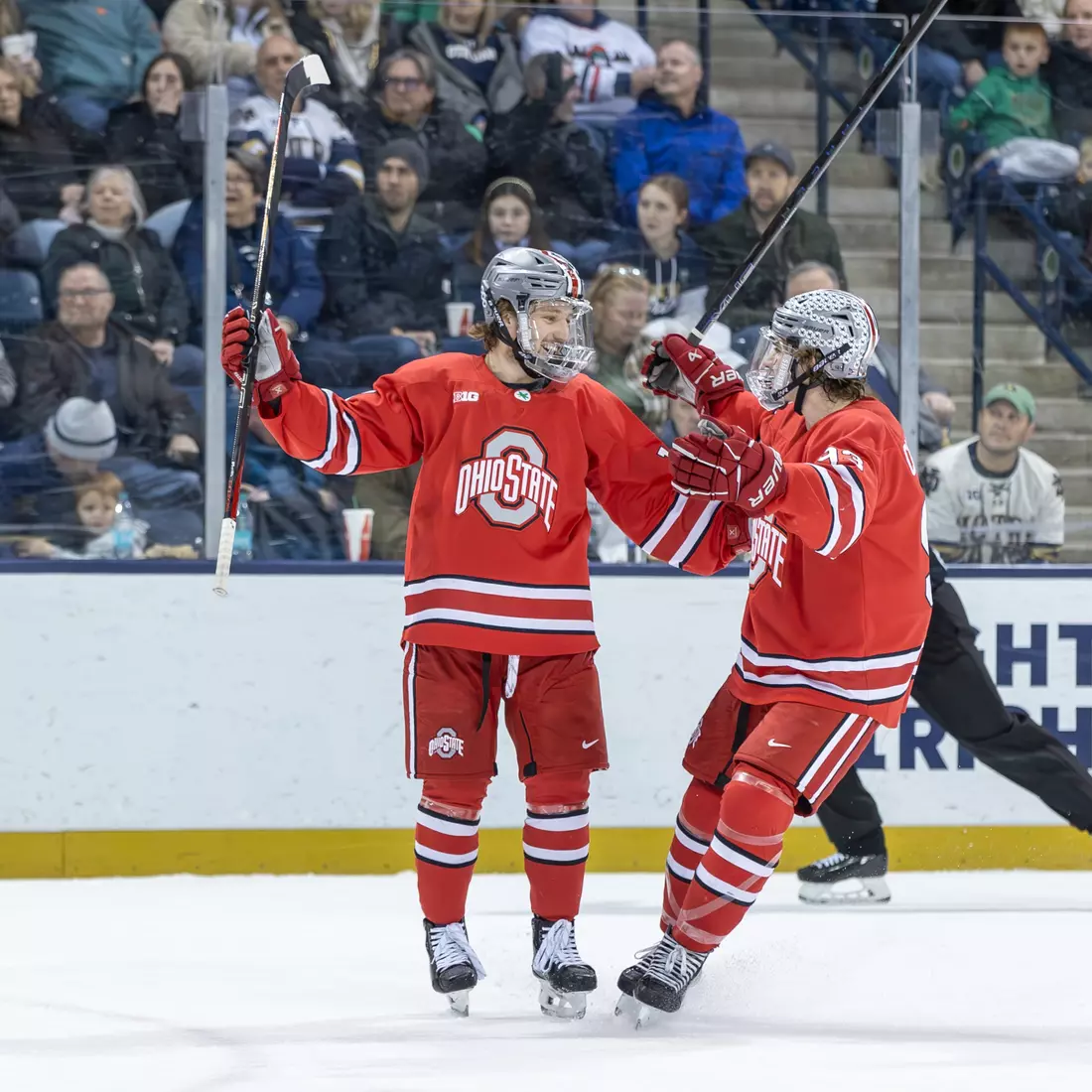 Ohio State men's hockey at Notre Dame, Feb. 8, 2025