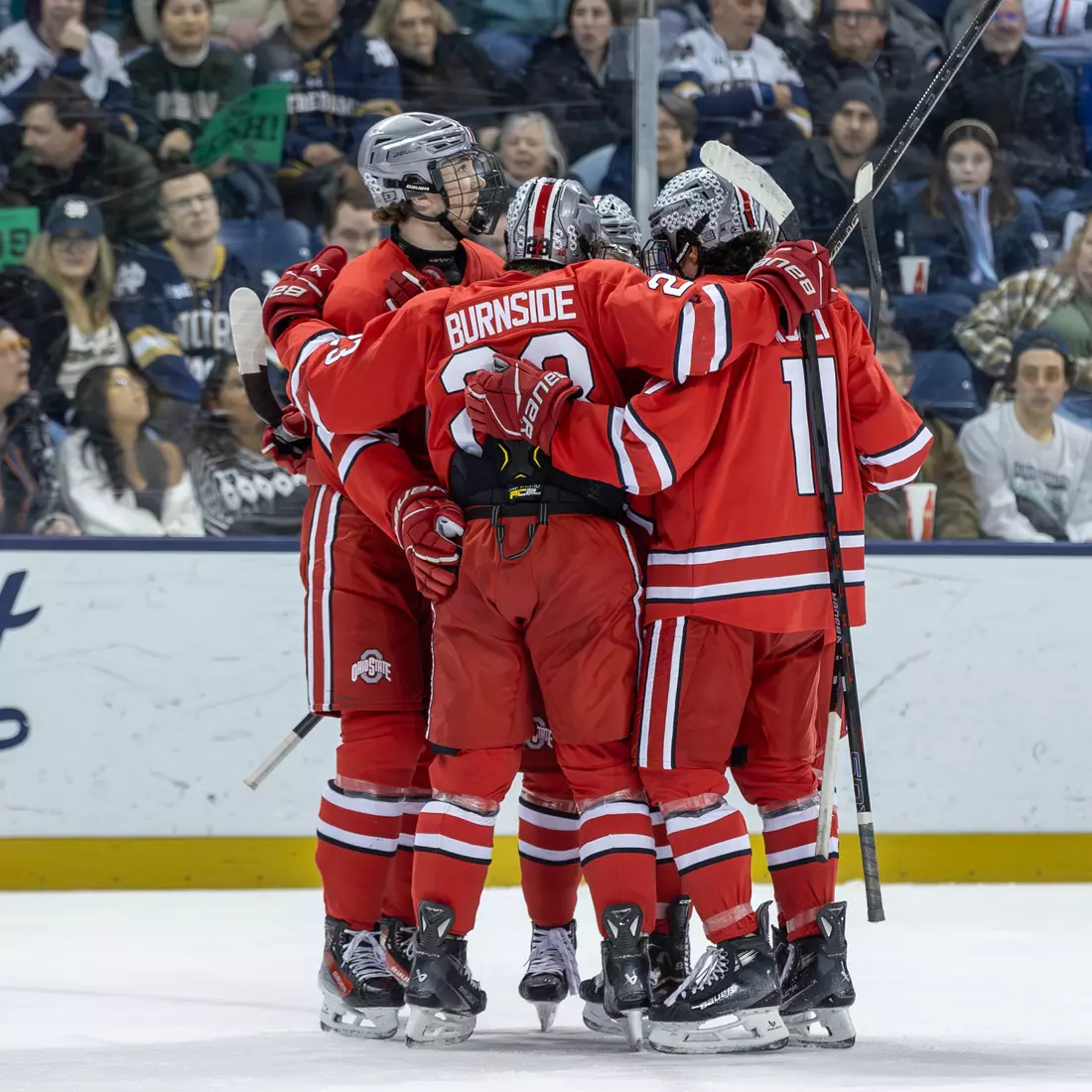 Ohio State men's hockey at Notre Dame, Feb. 8, 2025