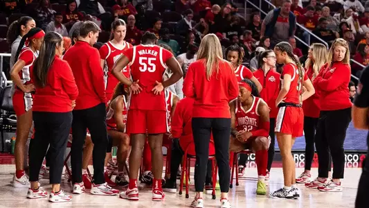 OSU WBB vs. USC WBB Game action