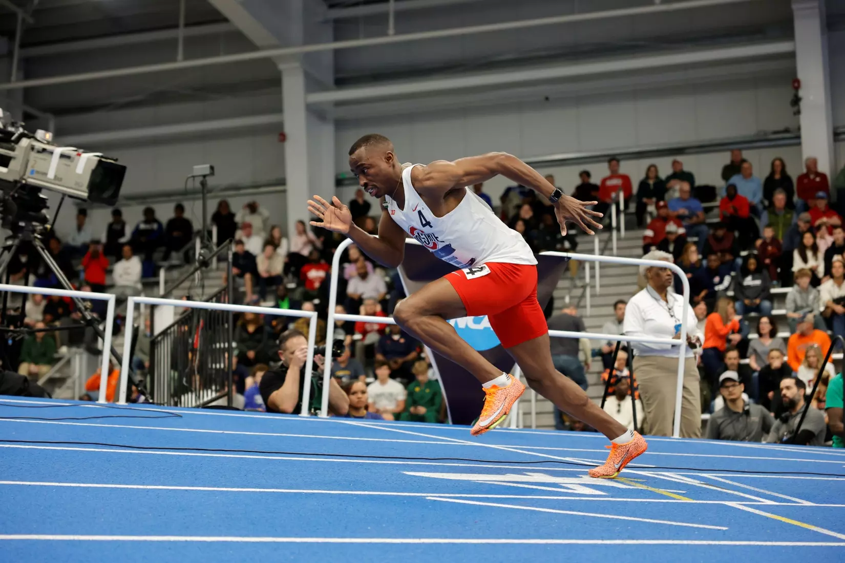The 2025 Indoor Track and Field Championships hosted at the Virginia Beach Athletic Center. March 14-15, 2025. (Photo by:Walt Middleton Photography)