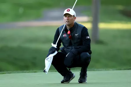 Ohio State men's golf head coach Jay Moseley