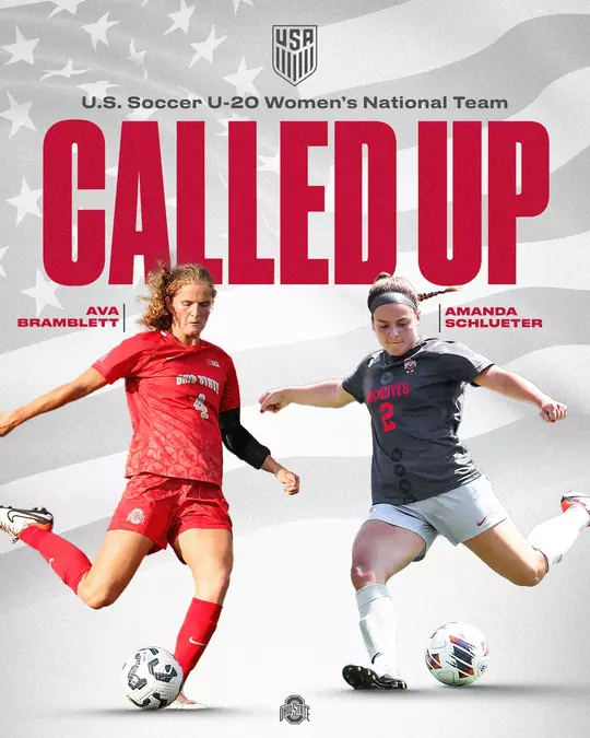 Ava Bramblett and Amanda Schlueter, Ohio State Women's Soccer