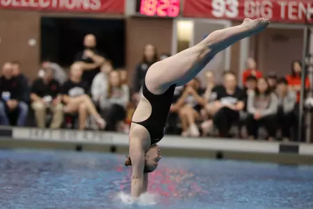 Lena Hentschel at B1G Championships